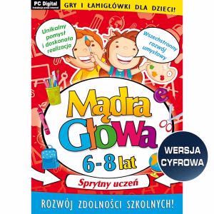 Mądra Głowa 6-8 lat 'Sprytny uczeń' - WERSJA CYFROWA
