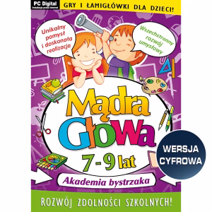 Mądra Głowa 7-9 lat 'Akademia bystrzaka' - WERSJA CYFROWA