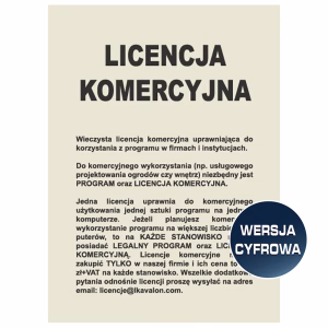Licencja komercyjna Garden Composer 3D - WERSJA CYFROWA