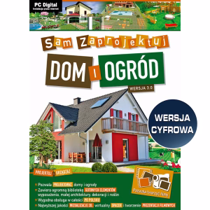 Sam Zaprojektuj Dom i Ogród wersja 3.0 - WERSJA CYFROWA