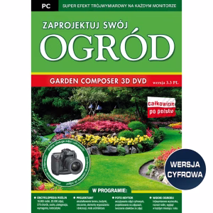 Garden Composer 3D wer. 3.3 PL - Zaprojektuj Swój Ogród - WERSJA CYFROWA