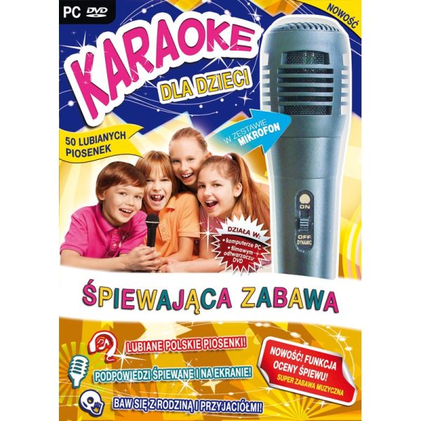 Karaoke Dla Dzieci - Śpiewająca Zabawa (z mikrofonem)