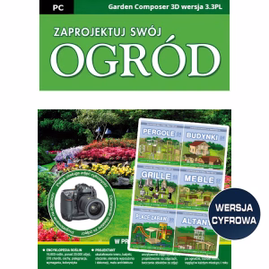 Garden Composer 3D z pakietem dodatkowych obiektów - WERSJA CYFROWA